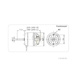 Moteur Brushless Hacker A10-15S