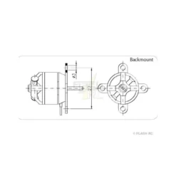 Moteur Brushless Hacker A10-15S