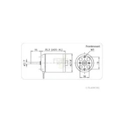 Moteur Brushless Hacker A20-6 XL 10-Pole EVO