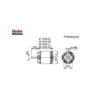 Moteur brushless Hacker A30-8 XL V4 (177g, 1100kv, 770W)