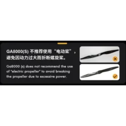 Moteur Dualsky GA8000.9 (1140g, 140kV, 4000W)