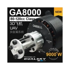 Moteur Dualsky GA8000.9 (1140g, 140kV, 4000W)