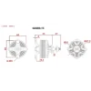Moteur Dualsky GA800.15 MKII (172g, 810kv, 770W)