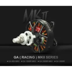 Moteur Dualsky GA1500R.10 MKII (305g, 490kv, 1820W max)