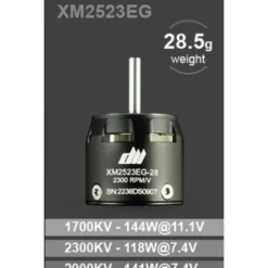 Moteur Dualsky XM2523EG-38 (28,5g, 1700KV)