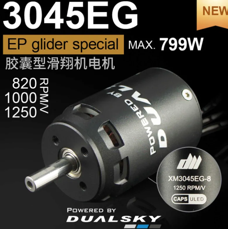 Moteur Dualsky XM3045EG-10 (120g, 1000kV, 775W)