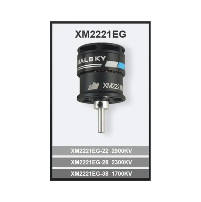 Moteur Dualsky XM2221EG-22 (23g, 2900kV, 126W)