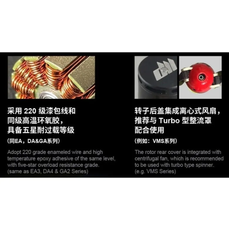 Moteur Dualsky XM2221EG-22 (23g, 2900kV, 126W)