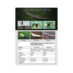 Moteur Dualsky XM2225EG-16 (32g, 2300kV, 178W)