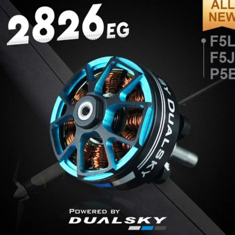 Moteur Dualsky XM2826EG-19 (41g, 1580kV, 384W)