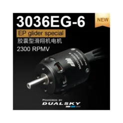 Moteur Dualsky XM3036EG-6 SE (89g, 2300kV, 400W)