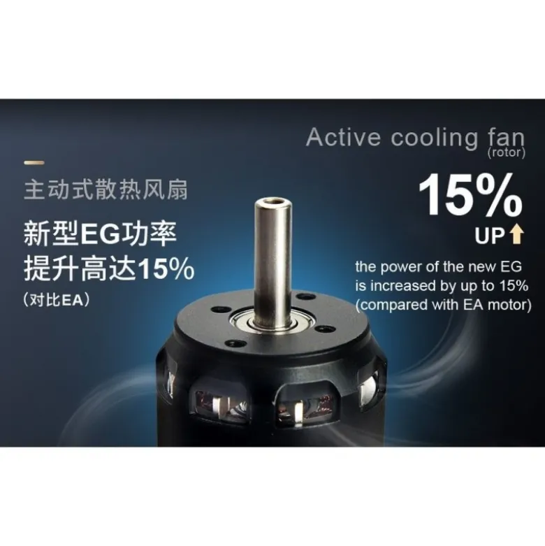 Moteur Dualsky XM3036EG-6 SE (89g, 2300kV, 400W)