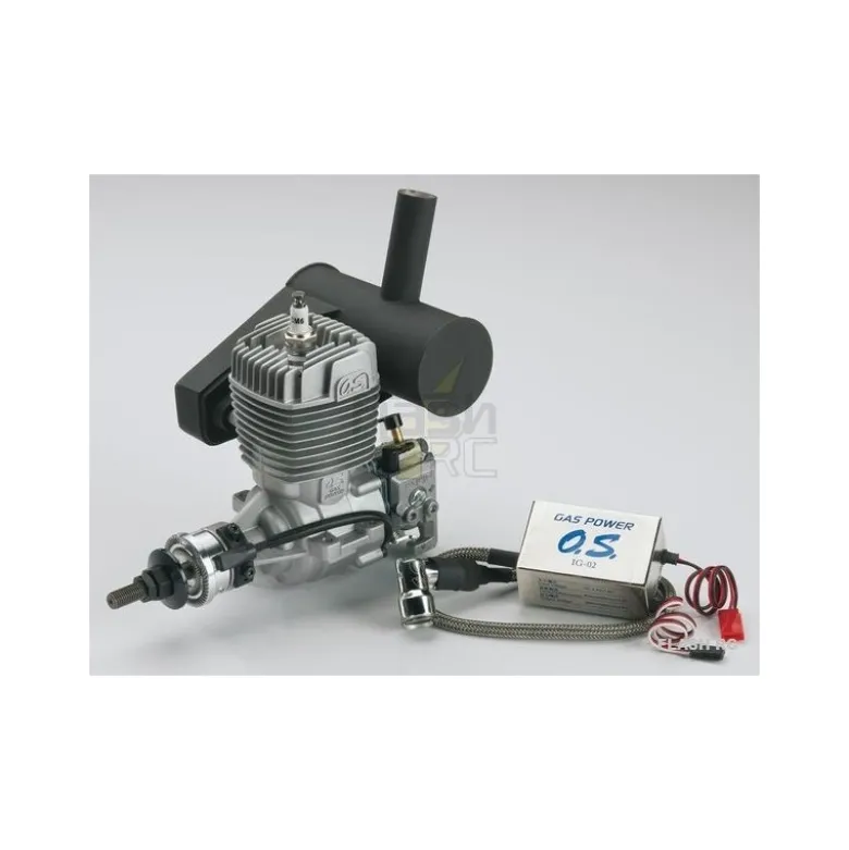 Moteur essence 2T OS GT 22 avec silencieux E-5040