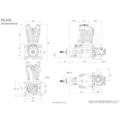 Moteur Saito FG-41 X
