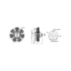 Moteur 4 temps UMS radial, 7 cylindres 90cc, essence