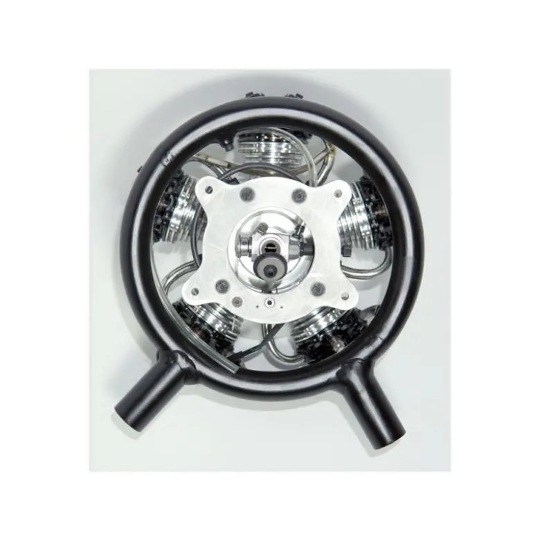 Moteur 4 temps UMS radial, 5 cylindres 55cc, essence