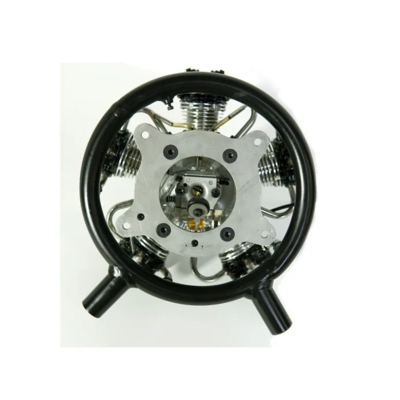 Moteur 4 temps UMS radial, 5 cylindres 100cc, essence