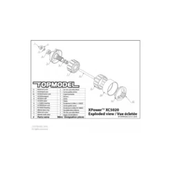 Moteur Xpower XC5020/14