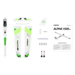 Motoplaneur Kavan Alpha V2 1500mm ARF - vert