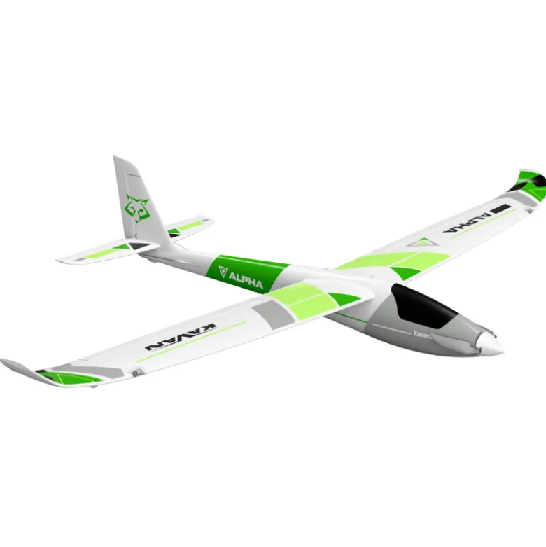 Motoplaneur Kavan Alpha V2 1500mm ARF - vert