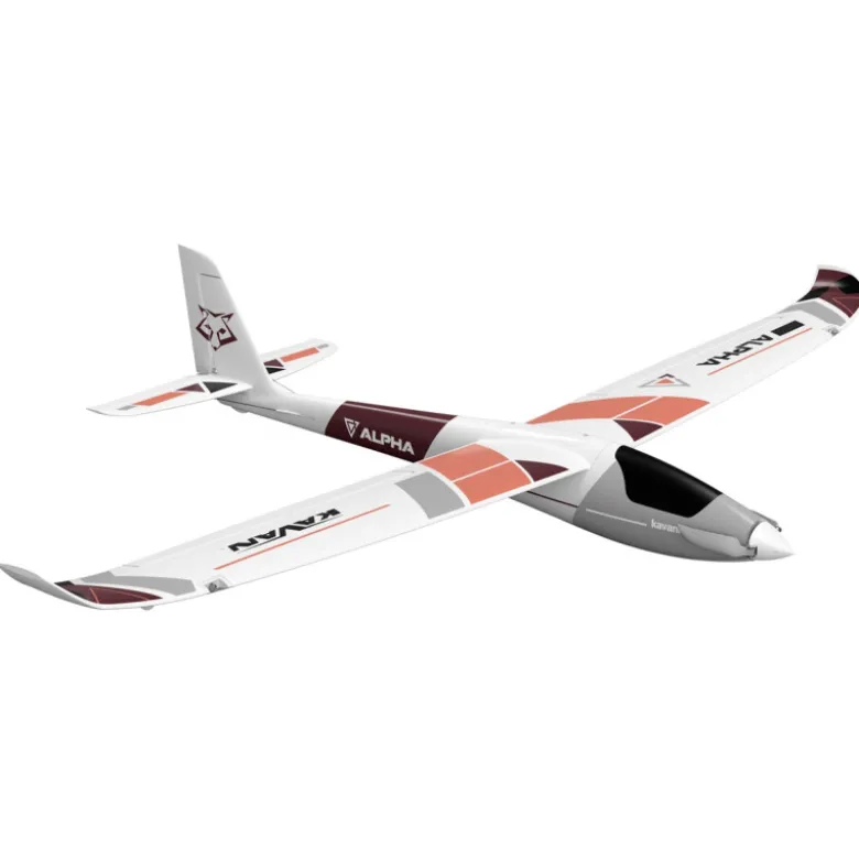 Motoplaneur Kavan Alpha V2 1500mm ARF - rouge