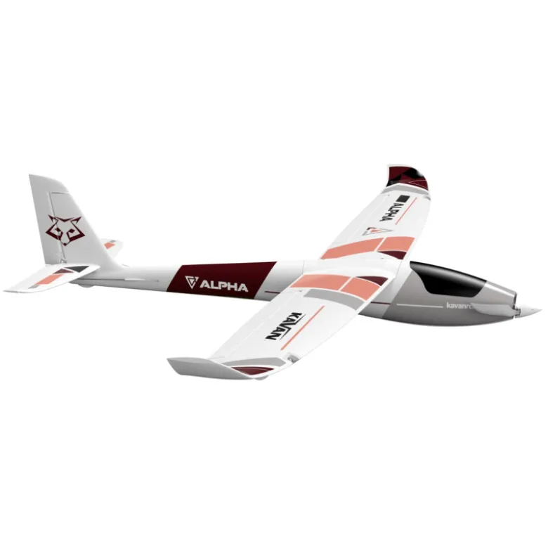 Motoplaneur Kavan Alpha V2 1500mm ARF - rouge