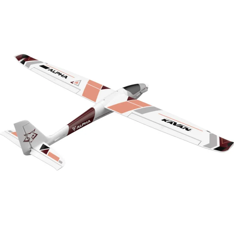 Motoplaneur Kavan Alpha V2 1500mm ARF - rouge