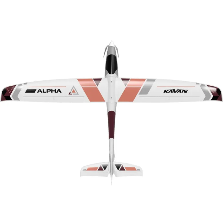 Motoplaneur Kavan Alpha V2 1500mm ARF - rouge