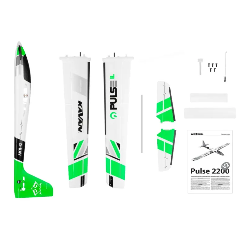 Motoplaneur Kavan Pulse Vert 2200mm PNP