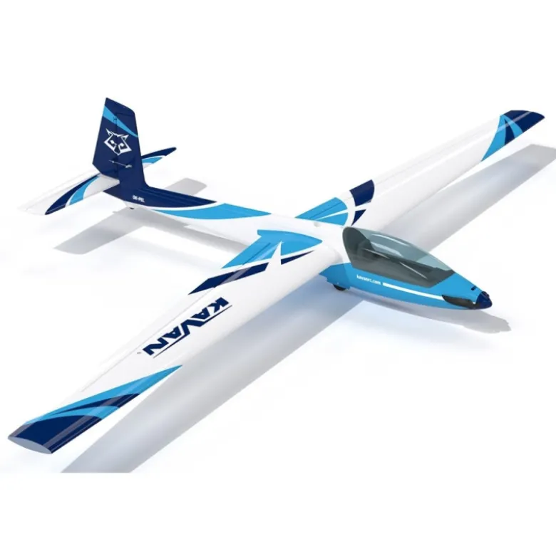 Motoplaneur Kavan Swift S-1 env. 2.4m ARF bleu