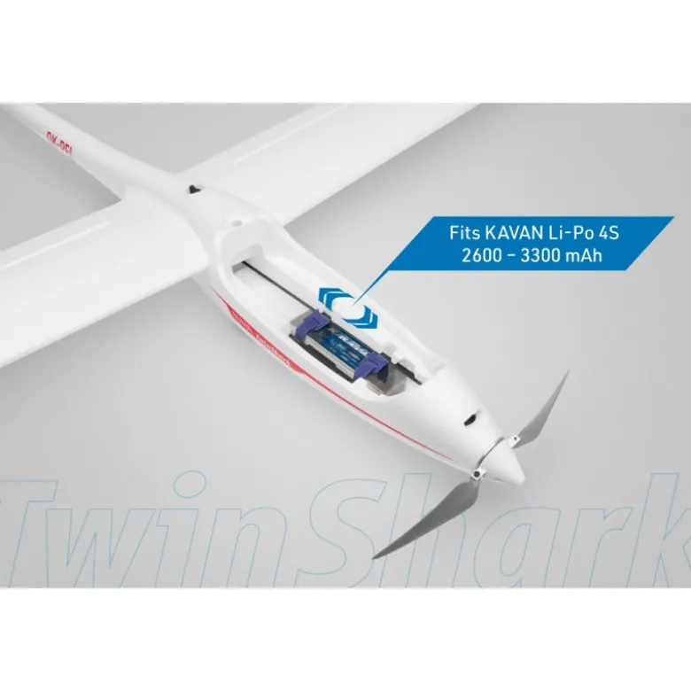 Motoplaneur Kavan TwinShark 304TS - env. 2.7m ARF
