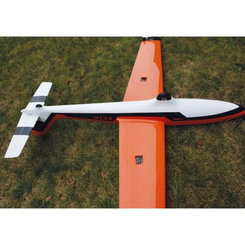 Motoplaneur Robbe MDM-1 Fox blanc & orange fibre de verre PNP env.3,50 m