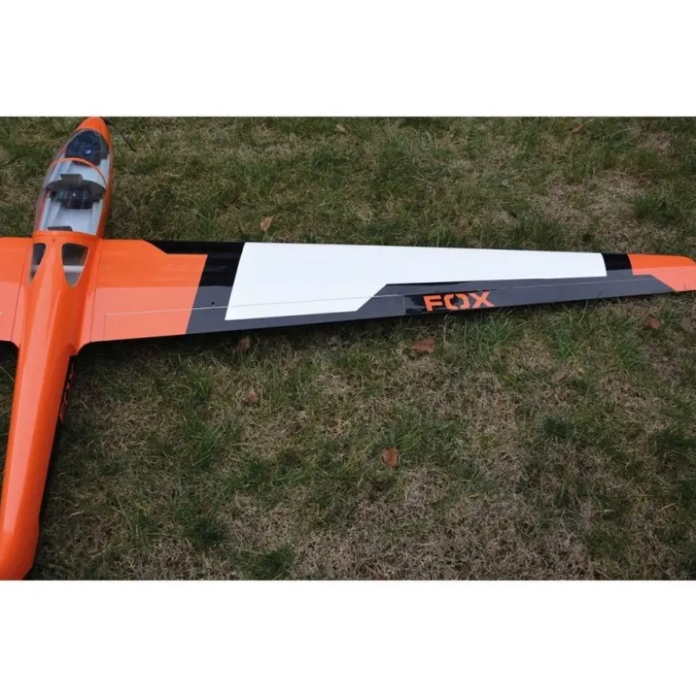 Motoplaneur Robbe MDM-1 Fox blanc & orange fibre de verre PNP env.3,50 m