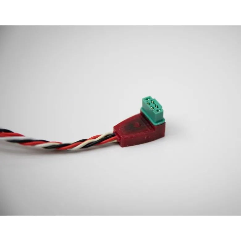 Moule PTFE avec sortie à 90° pour prise MPX 6 poles (V1)