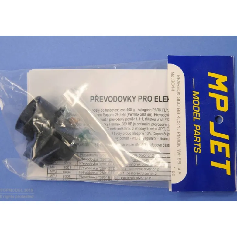 MP JET BB SPEED 300 4,5:1 - Boite de vitesse pignon diam 2