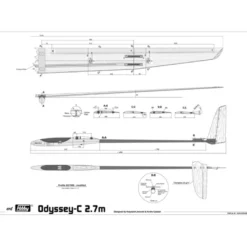 ODYSSEY C 2,70m (empennage croix) Art Hobby