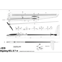 Odyssey ECL (empennage croix) env.2.70m Art Hobby