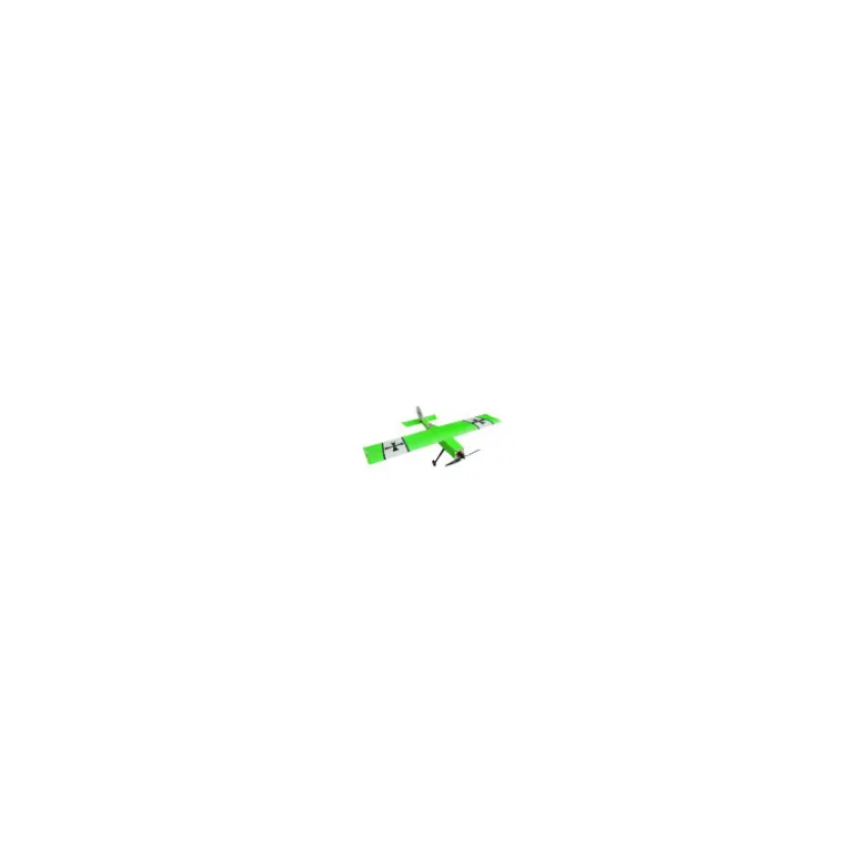 OMPHOBBY Fun Stick Balsa vert avion 1.65m PNP