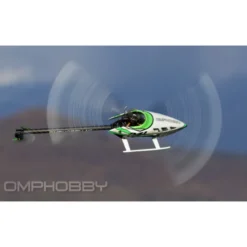 OMPHOBBY M1 V3 PRO - Aurora Green- BNF Hélicoptère Micro 3D Direct Drive (ExpressLRS Intégré)