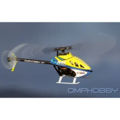 OMPHOBBY M1 V3 PRO - Nebula Pink-BNF Hélicoptère Micro 3D Direct Drive (ExpressLRS Intégré)