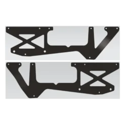 omp m2 v3 pro châssis latéral set