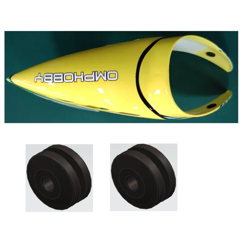 omp m2 v3 pro fuselage- viper yellow