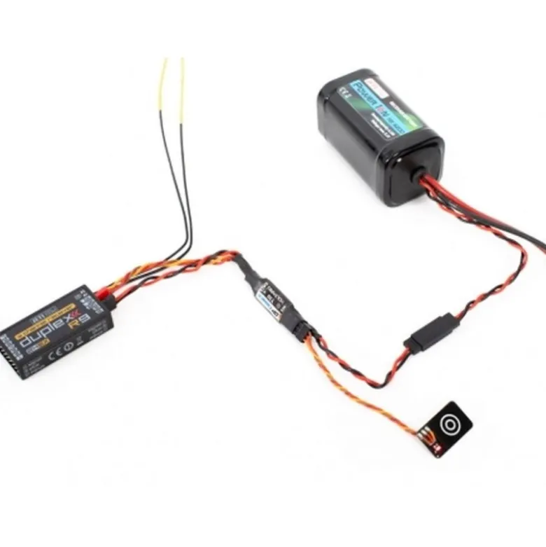 OPTronics - Voltario T30 - Télémétrie Bat RX + Switch tactile