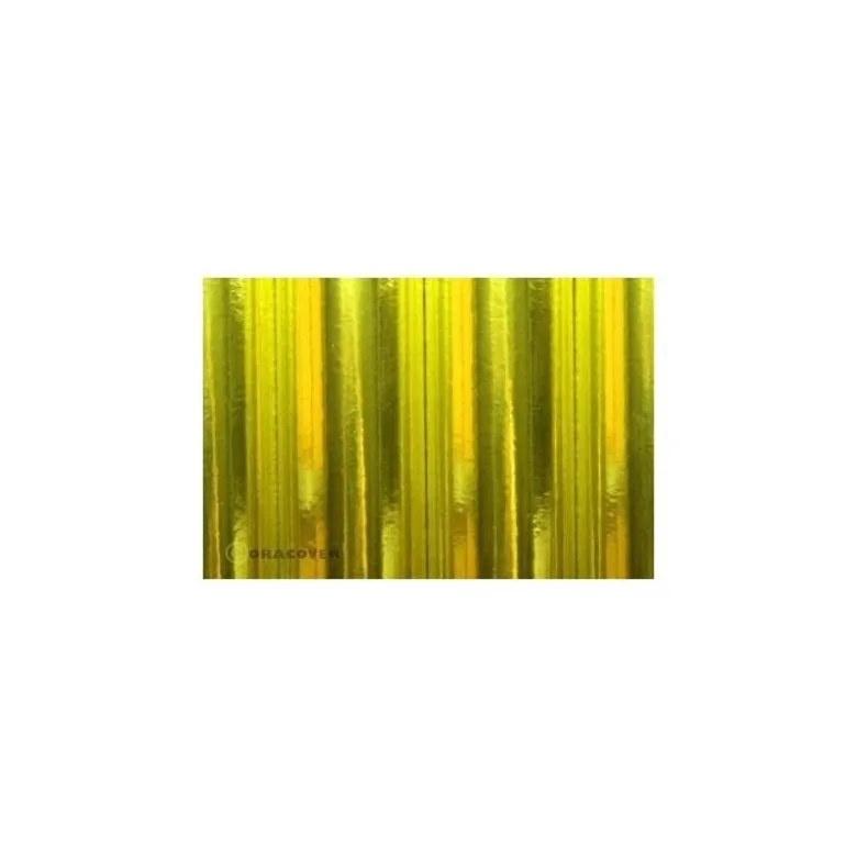 ORACOVER chrome jaune 2m