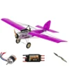 Pack Avion Ecotop Baron Rose ARF env.1.57m avec motorisation