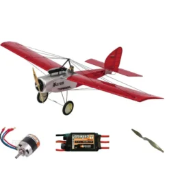 Pack Avion Ecotop Baron Rouge ARF env.1.57m avec motorisation