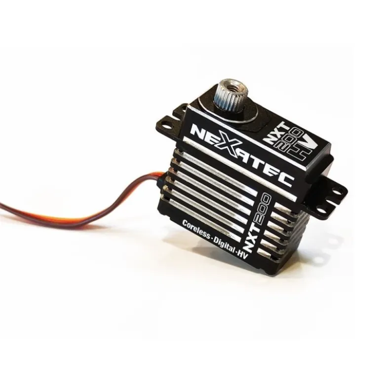 Pack de 4x Nexatec NXT 200-HV servo (23.4g, 15,1kg/cm, 0,10sec/60°)