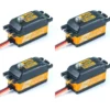 Pack de 4x servo numérique bas profil Savox SC-1251MG+ (44g, 9kg.cm, 0.09s/60°)