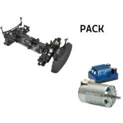 Pack Serpent SRX8 GTE '23 1/8 4wd EP (SER600067) + combo LRP 2600kv