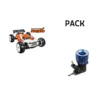 PACK Serpent SRX8 Truggy GP 1/8 4wd (SER600059) + moteur LRP ZR.32X
